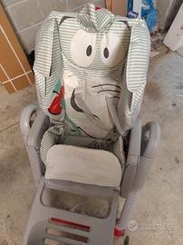 seggiolone pappa Polly star 2 chicco bambini 