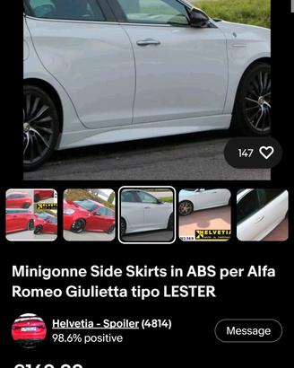minigonne Giulietta lester 