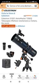 Telescopio 🔭 Celestron 