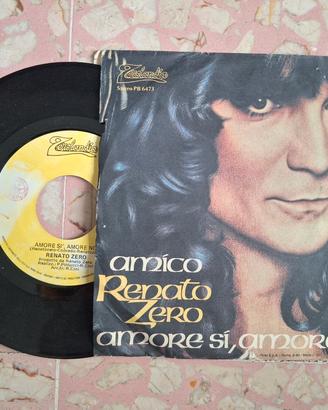 Renato Zero - Amico - Amore sì amore no - Vinile