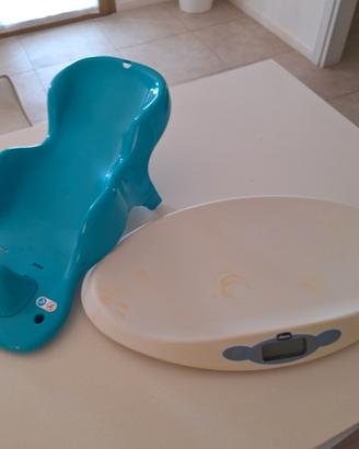 bilancia + sdraietta bagno