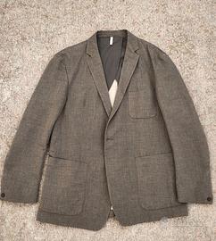 Abito da uomo E = in cotone grigio, taglia 52