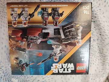costruzione lego star wars nuovo mai aperto 