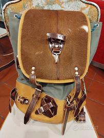 Zaino di cuoio nuovissimo meraviglioso