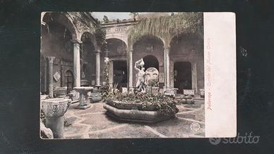 cartolina antica postale vintage palermo anni 10