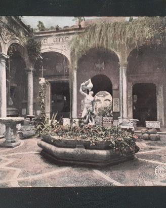 cartolina antica postale vintage palermo anni 10