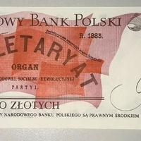 Banconota 100 zloty polskj