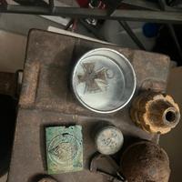WW2 militaria da scavo reperti