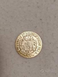 Moneta 5 lire Carlo Felice 1827 