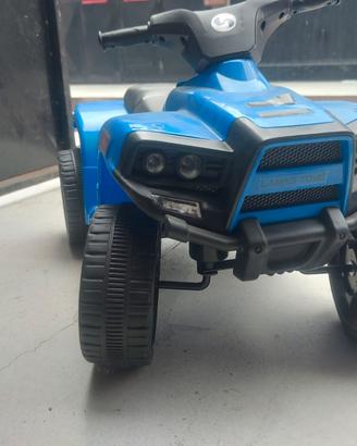 Quad elettrico per bambini Lamas Toys 6V blu - 4x4