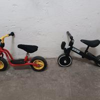 bicicletta  / triciclo  senza pedali per bambini 