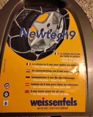 Catene per auto compatibili come da foto