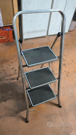 scaletta 3 scalini colombo alluminio 