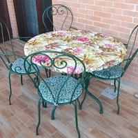Tavolo e sedie giardino/terrazzo