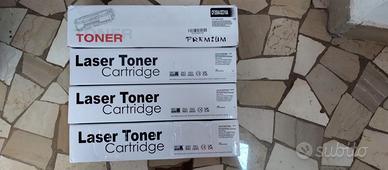 4 toner x laser e regaliamo stampante hp