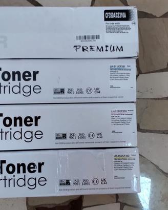 4 toner x laser e regaliamo stampante hp