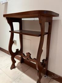 Tavolino da ingresso/svuotatasche stile classico