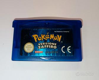 Pokemon Zaffiro Nintendo Game Boy Advance ita