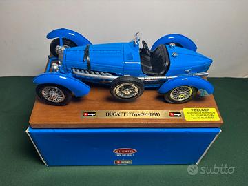 Bugatti Type 59 (1934) 1:18 Bburago con Base di Le
