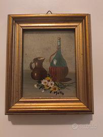 Quadretti olio su tela vintage