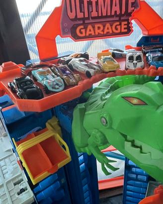 Hot Wheels City Robo T-Rex Ultimate Garage