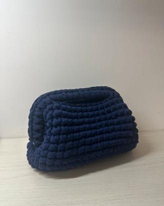 Borsa all’uncinetto clutch bag