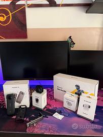 Insta 360 x4 kit completo con bike bundle
