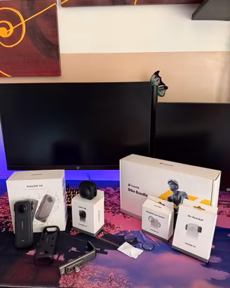Insta 360 x4 kit completo con bike bundle