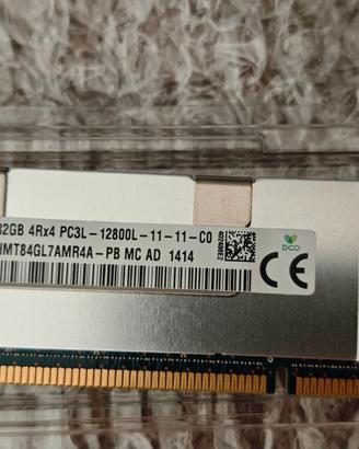 RAM 32GB DDR3 ECC LRDIMM 1600MHz Hynix