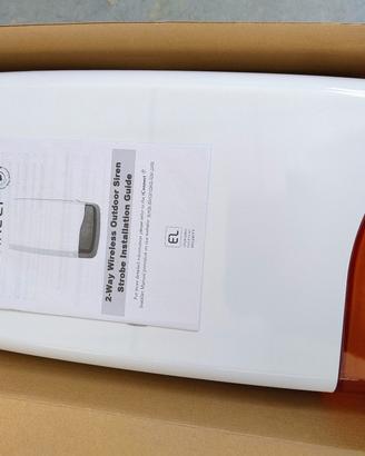 sirena da esterno ICONNECT wireless autoalimentata