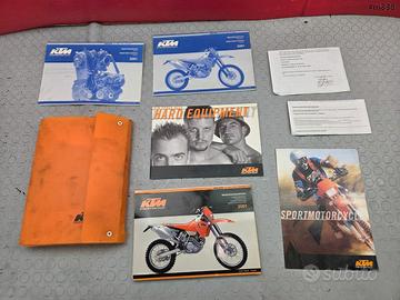MANUALI MANUALE KTM EXCF 520 2000 2002 EXC 400 200