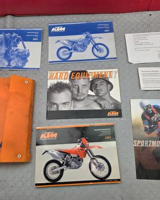 MANUALI MANUALE KTM EXCF 520 2000 2002 EXC 400 200