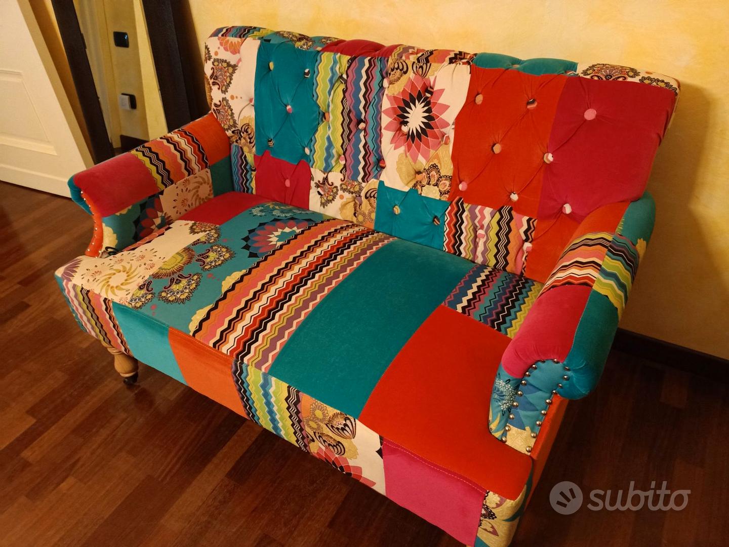 Divano posti patchwork Arredamento e Casalinghi In vendita a