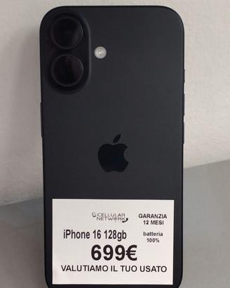 IPHONE 16 128GB