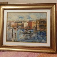 Quadro Olio Su Tela Emanuele Cappello