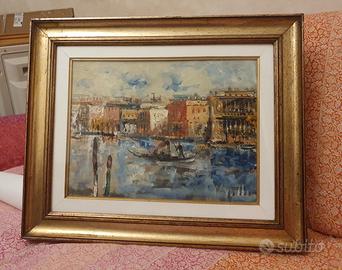 Quadro Olio Su Tela Emanuele Cappello