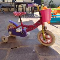 Bicicletta 10 pollici bimba 
