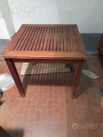 Tavolo da terrazzo o da giardino