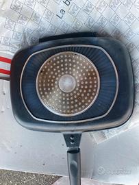 Bistecchiera doppia con manico