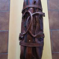 VALIGIA IN VERA PELLE "THE BRIDGE" ANNI 80