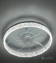 Ventilatore lampadario da soffitto