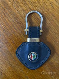 Portachiavi Alfa Romeo in pelle - Anni 70