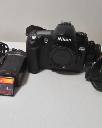 Nikon d70 fotocamera reflex digitale
