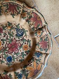 Piatti in ceramica decorati a mano Gubbio (Umbria)