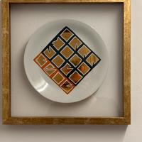 Remo Bianco piatto porcellana firmato e numerato