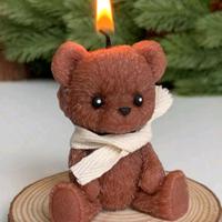  bomboniere candele orsetto 10 pezzi min.