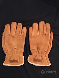 guanti di pelle sisley vintage 