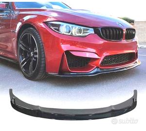 SPOILER LIP PER BMW F80 M3 NERO LUCIDO
