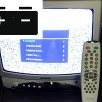 AMSTRAD A BATTERIA 12/24V 14" mod. ACDC TX SILVER