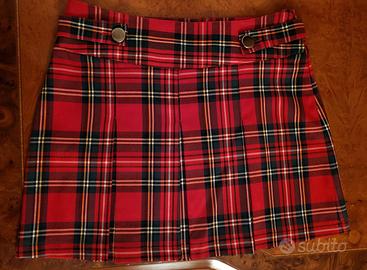 Mini-gonna scozzese motivi